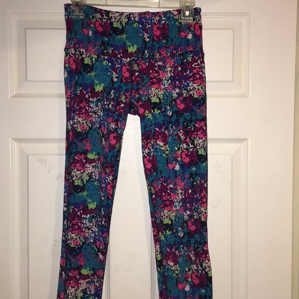Ikonik Multicolor Exercise Yoga Capri Pants